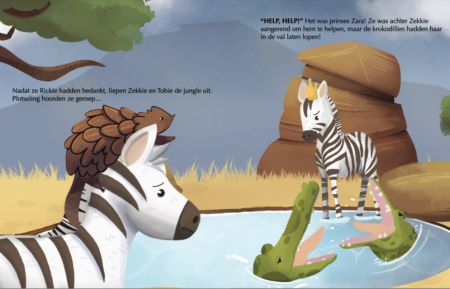 Zekkie Zebra - Dubbele prentenboek bundel (4 prentenboeken) [RESERVERING]